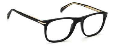 Designer Men David Beckham Eyeglasses: DB 1051 - Black(2)- SpecSMART Eye Clinic (Diagonal View)